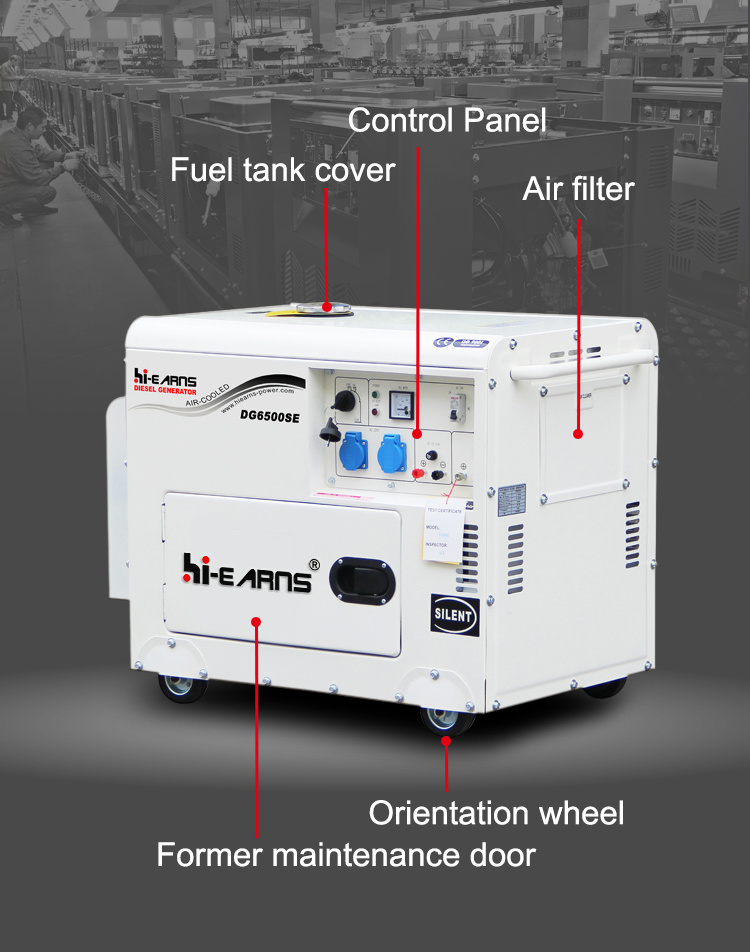 15kw 16kw Optional Color Use Diesel Generator Set (DG23000SE3)