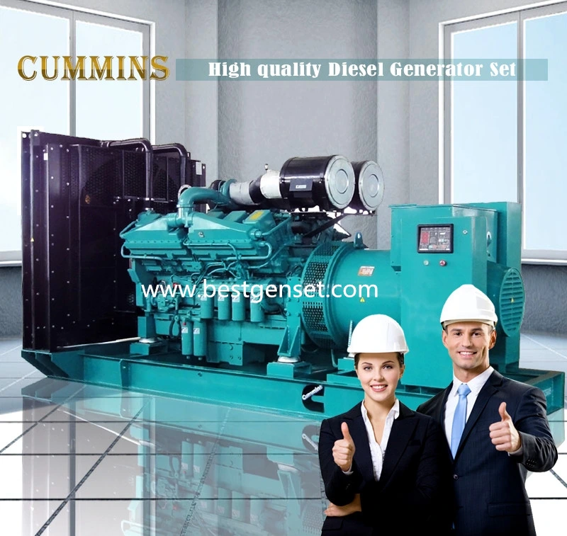 Home Use 70kVA Cummins Generator Open Type with Stamford/Leroy Somer Alternator