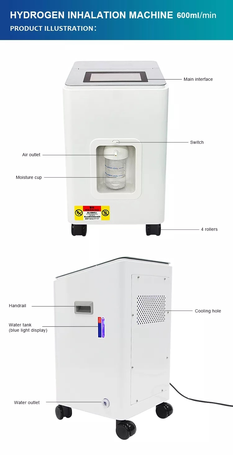 China Manufacture Hydrogen Generator Gas Inhaler Generator for Sale