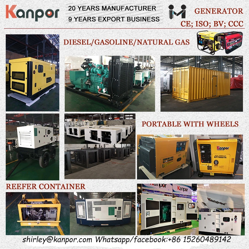 Super Silent 120kw Diesel Generator with Perkins Original Engine Cheap Price Generator 150kVA