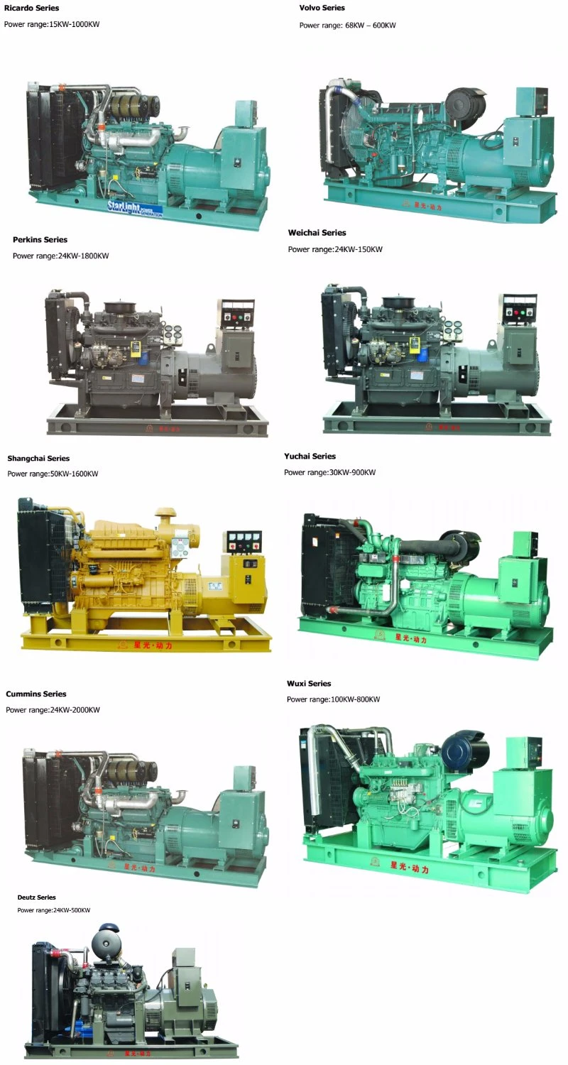 Chinese Yuchai Diesel Generator 800kw/1000kVA Generator Set Alternator Marine Generator