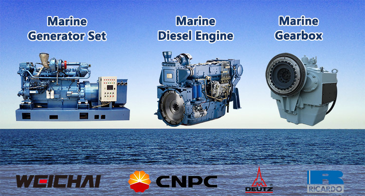 3 Phase 100kw Marine Generator Price for Yacht Use