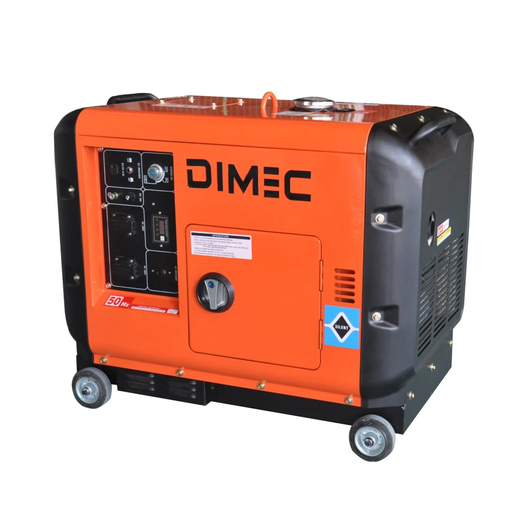 Pme5500se 4.5kw Diesel Generator Silent Type with Electric or Recoil