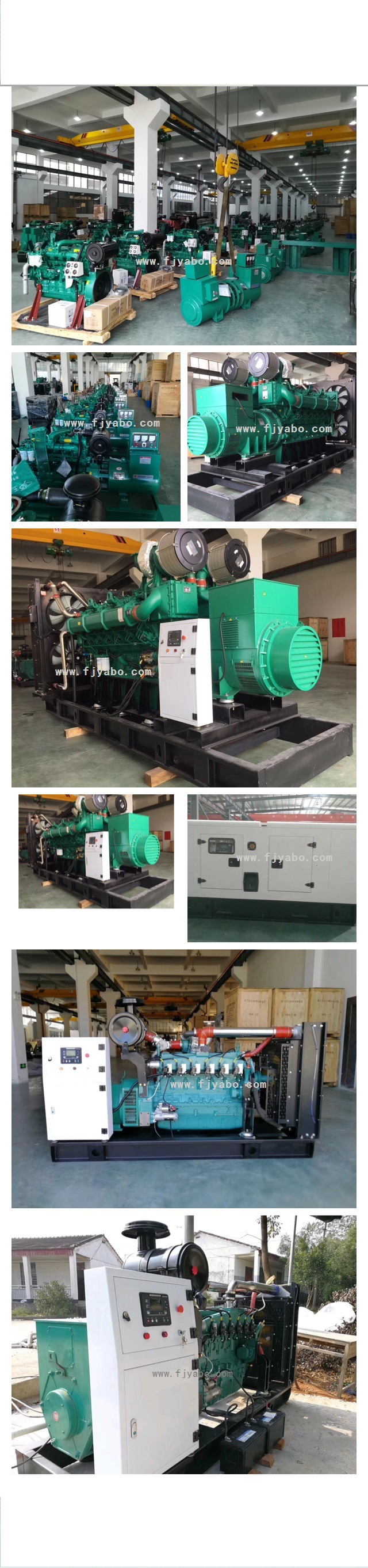 Factory Direct Supply Yuchai 60kVA 75kVA 100kVA Generator