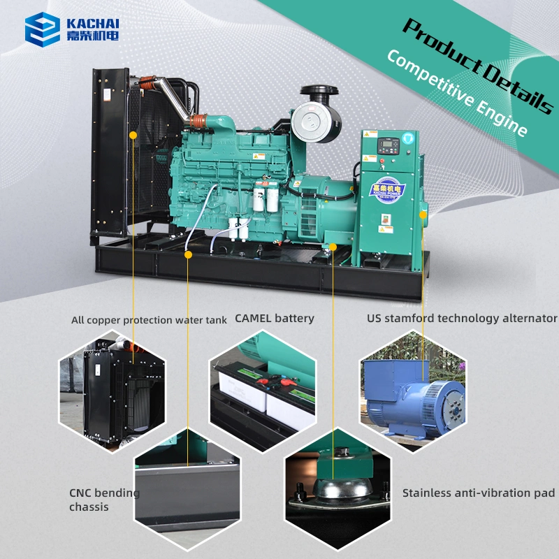 China High Power Diesel Power Generator Sdec Power Watercooling for Building/Real Estate Standby