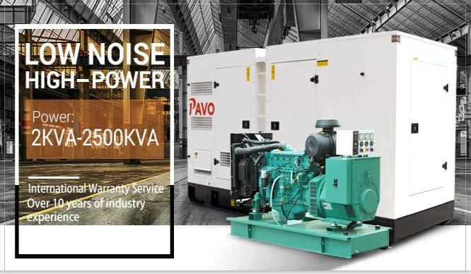 100kVA/80kw Soundproof Diesel Generator with Diesel Engine Power Generator Set