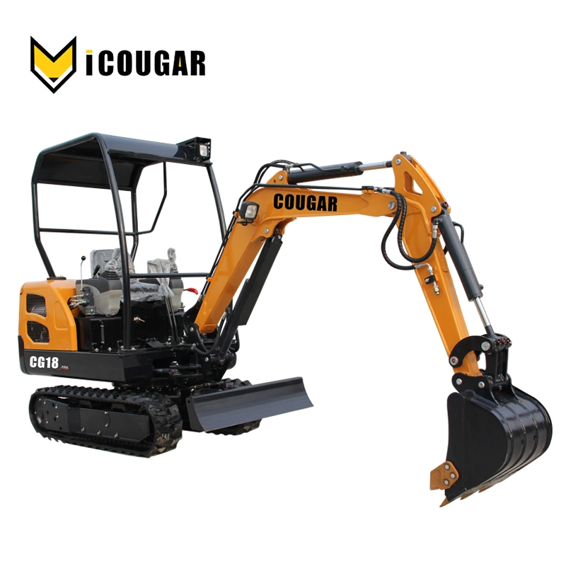 Cheap Price Chinese Mini Excavator Small Digger Crawler Excavator 1ton 2 Ton New Bagger for Sale