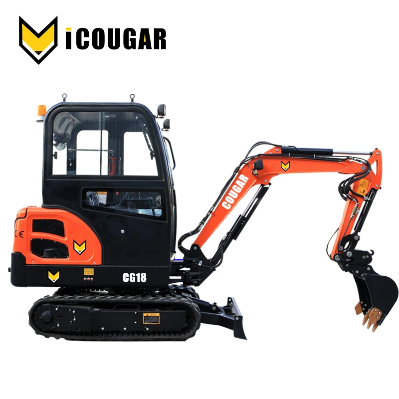 Cheap Price Chinese Mini Excavator Small Digger Crawler Excavator 1ton 2 Ton New Bagger for Sale