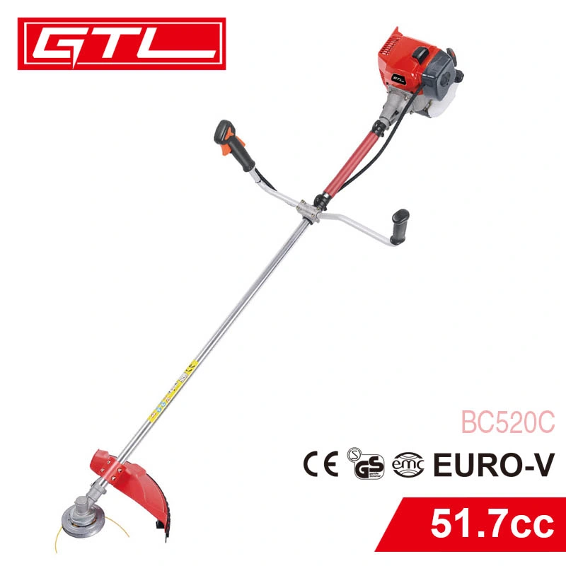 Garden Tools Profrssional 2-Stroke 51.7cc Gasoline Brush Cutter Grass Cutter (BC520C)