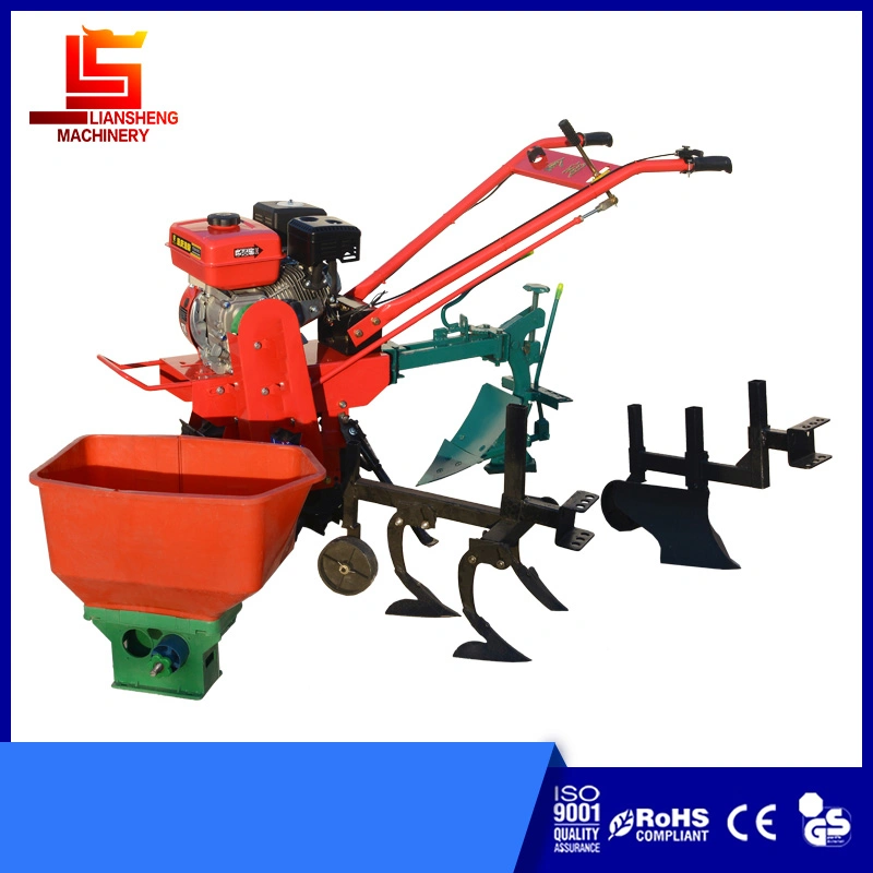 Small Gasoline /Diesel Power Tillage Machine Chain Track Mini Rotary Tiller Small Garden Tool Cultivator