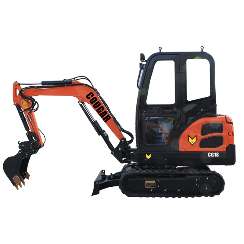 Cheap Price Chinese Mini Excavator Small Digger Crawler Excavator 1ton 2 Ton New Bagger for Sale