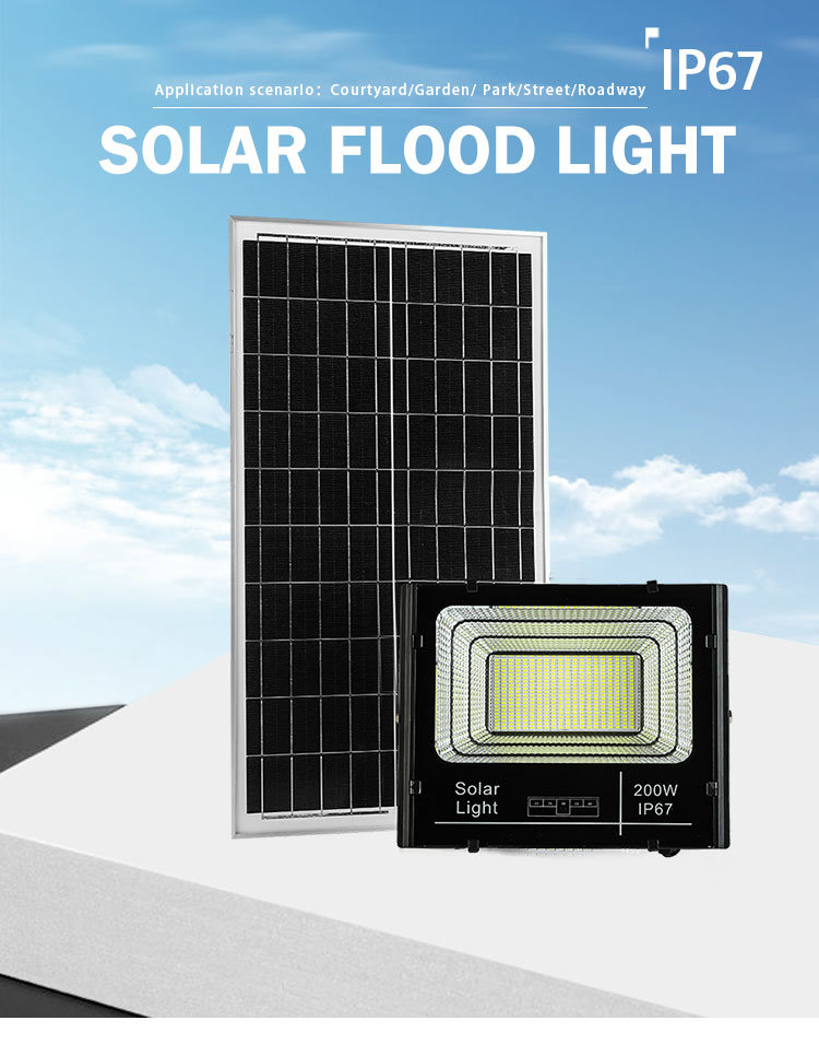 200W LED Solar Lights Outdoor, Solar Motion Sensor Flood Lights, Waterproof Durable Solar Powered Lights Wall Lights