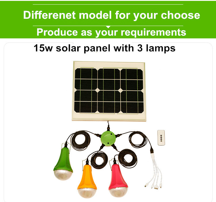 Solar Security Light, Solar Home LED Light with Remote Controller