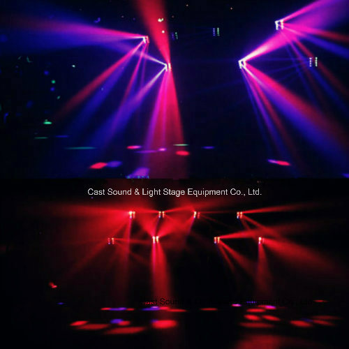 LED Stage Moving Head Spider Light with 8 Head