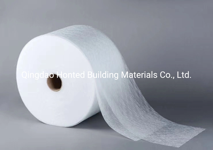 Glass Fiber Products Fiberglass Roofing Tissue Glass Fiber Roof Tissue Mat Without Yarn Housing Heating Layer