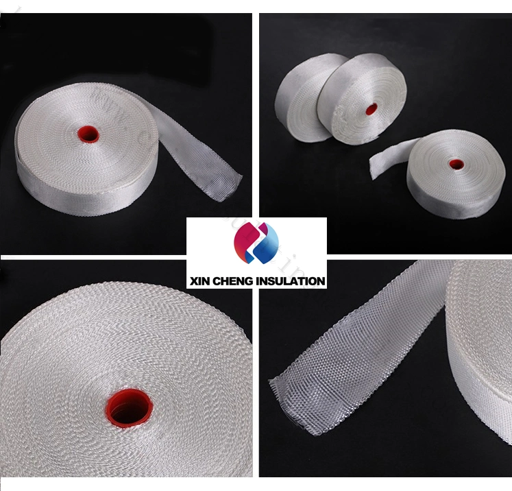 Insulation Material Electrical White Cloth Tape Alkali-Free No Wax Glass Fiber Tape