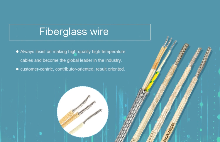 Heat Resistant 450deg. C UL Certificated Fiberglass Insulated Mica Fire Resistant Wire