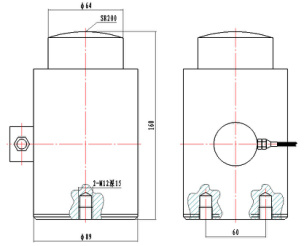High Precision Column Load Cell