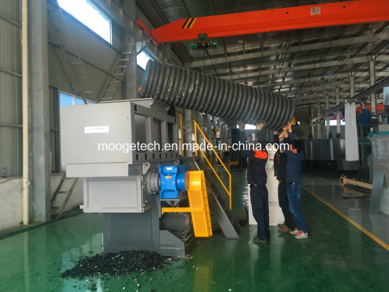 Plastic shredder crusher machine for waste plastic