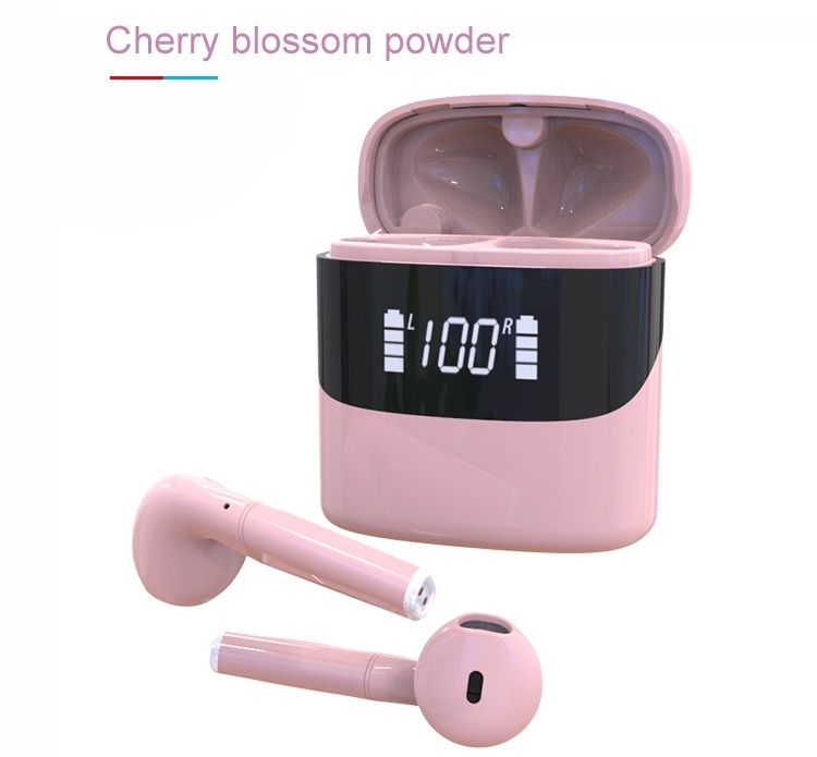 True Wireless Earbud with Charging Case Wireless Charging Available