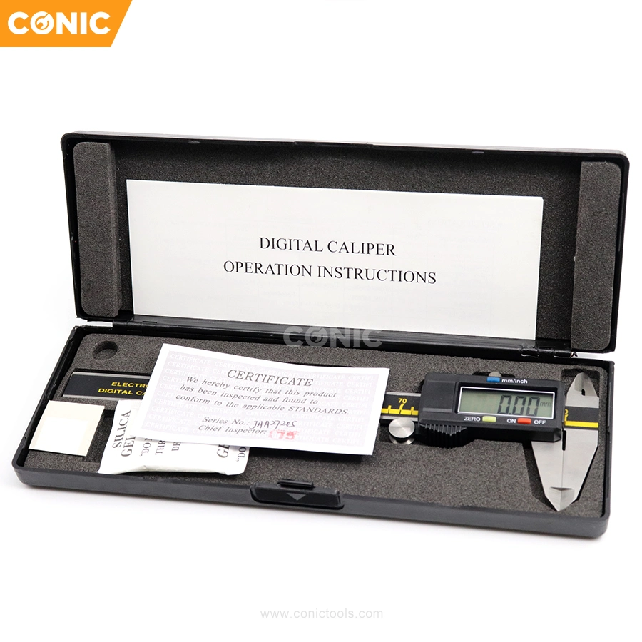 Left Handed Electronic Digital Caliper with Big LCD