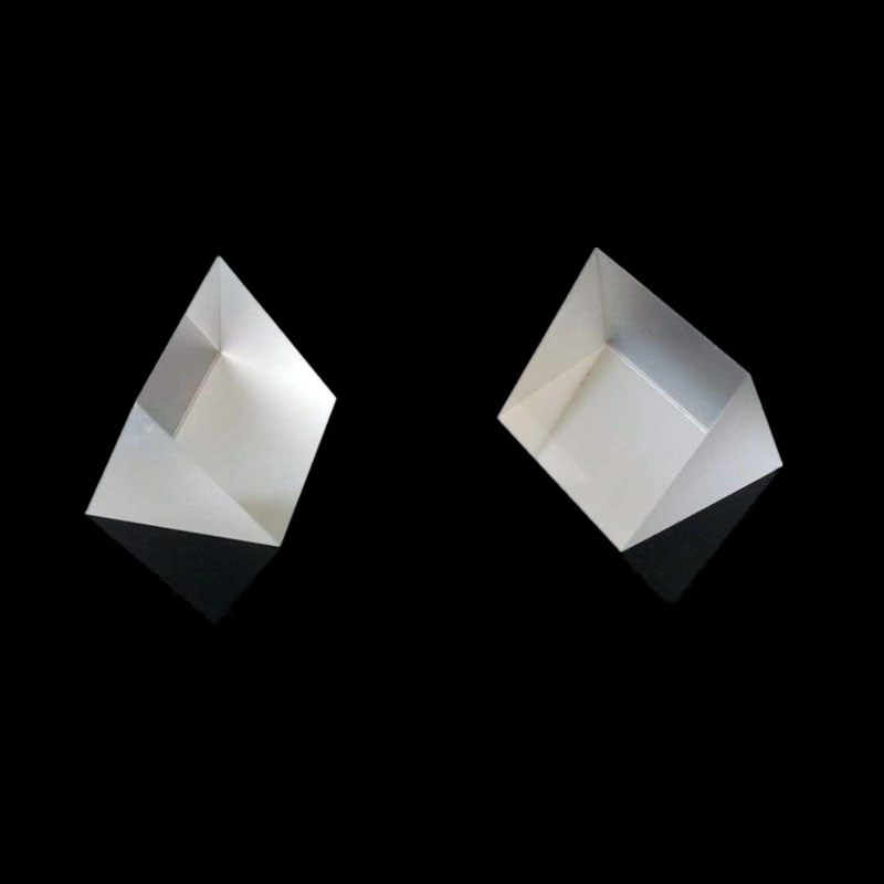 Fine Optical Glass Right Angle Prisms, Equilateral Triangular Prism