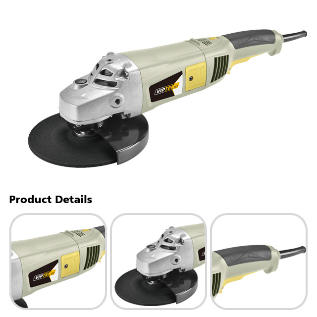 Electric Long Handle Electric Tool 180mm Angle Grinder