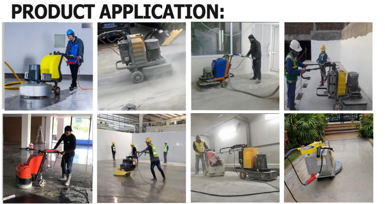 Professional Handheld Electric Concrete Floor Grinder for Sale (SHCG-500)