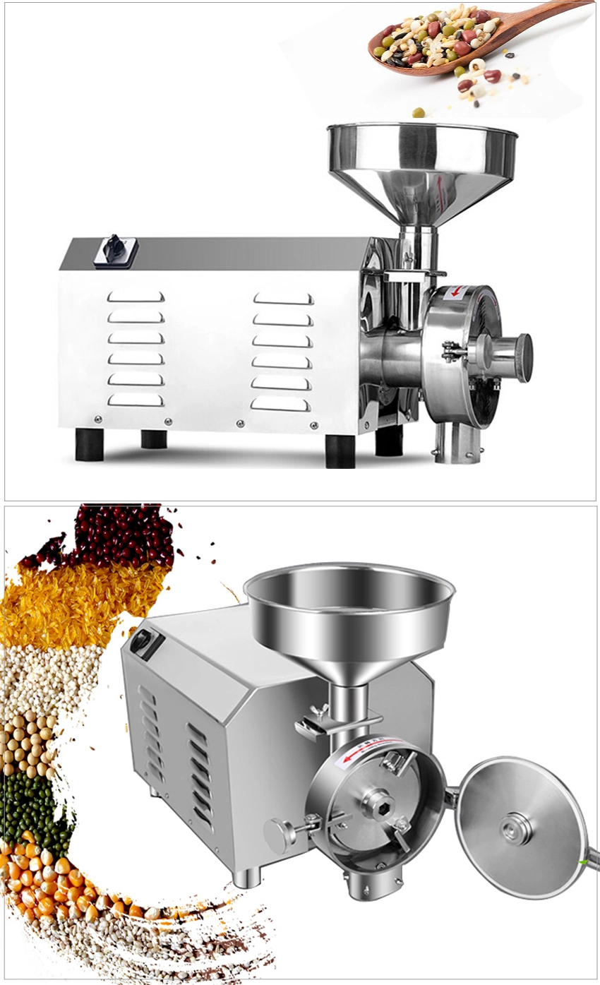 Homemade Commercial Grain Grinder Flour Electric Corn Mill Grinder for Sale