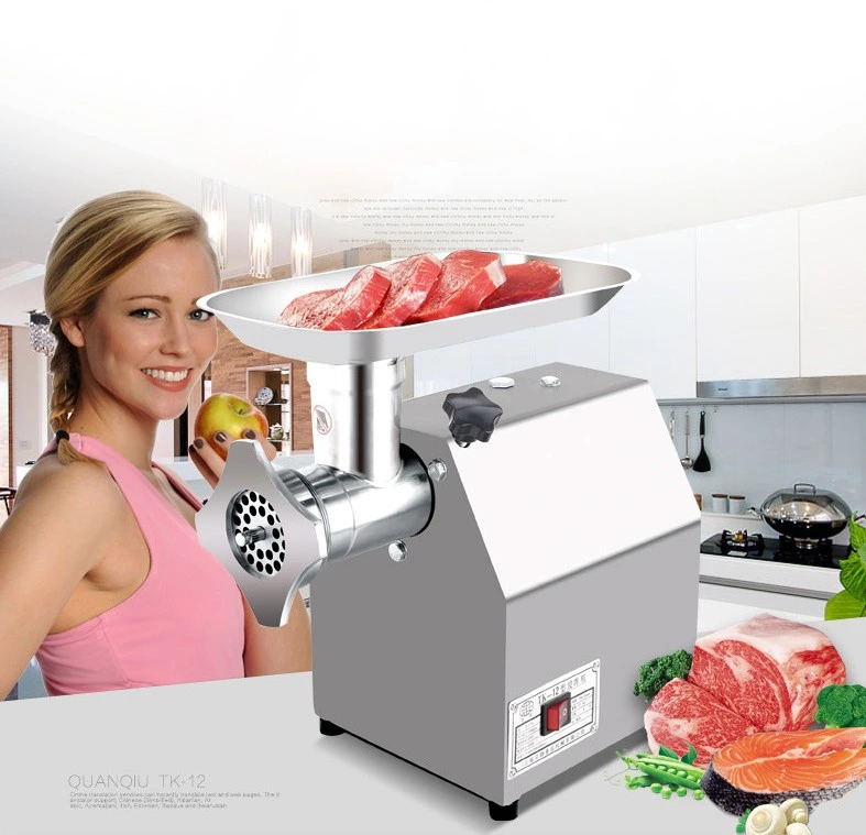 Household Electric Meat Grinder Stainless Steel Grinder Machine Meat Mincer