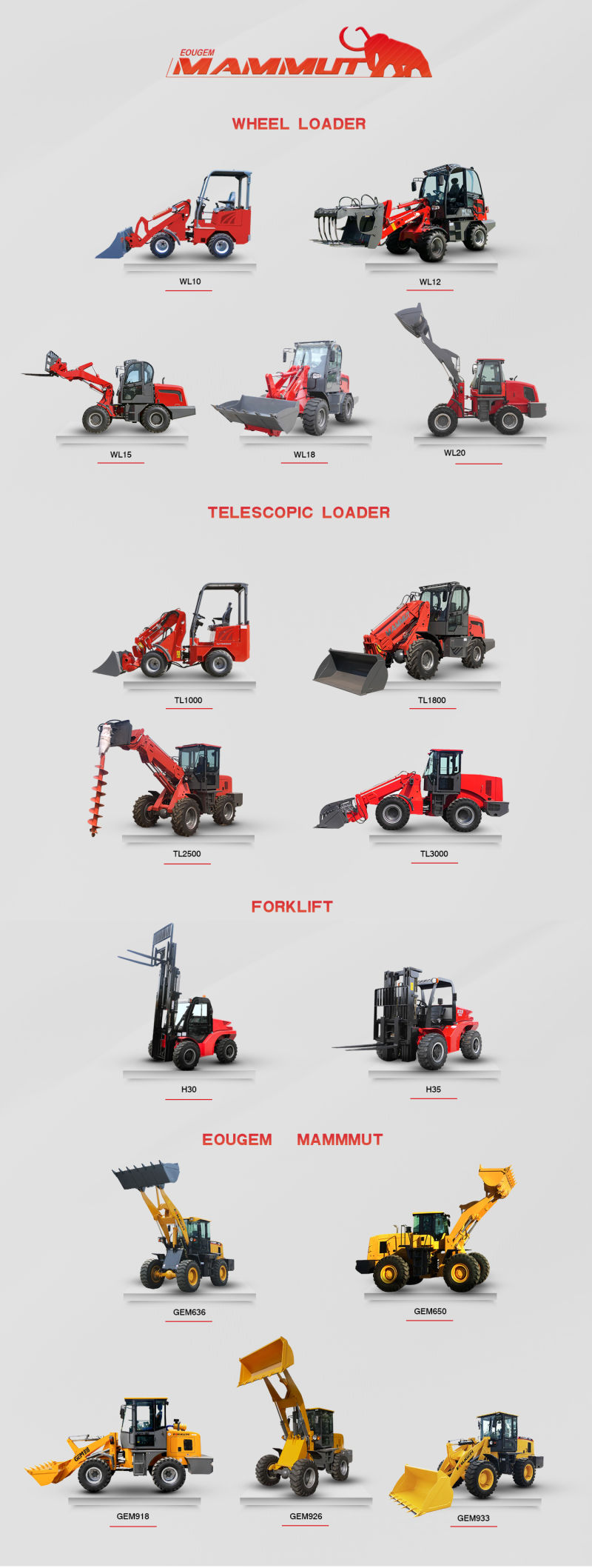 3000kg Machine Telescopic Loader with Yunnei Engine for Ireland