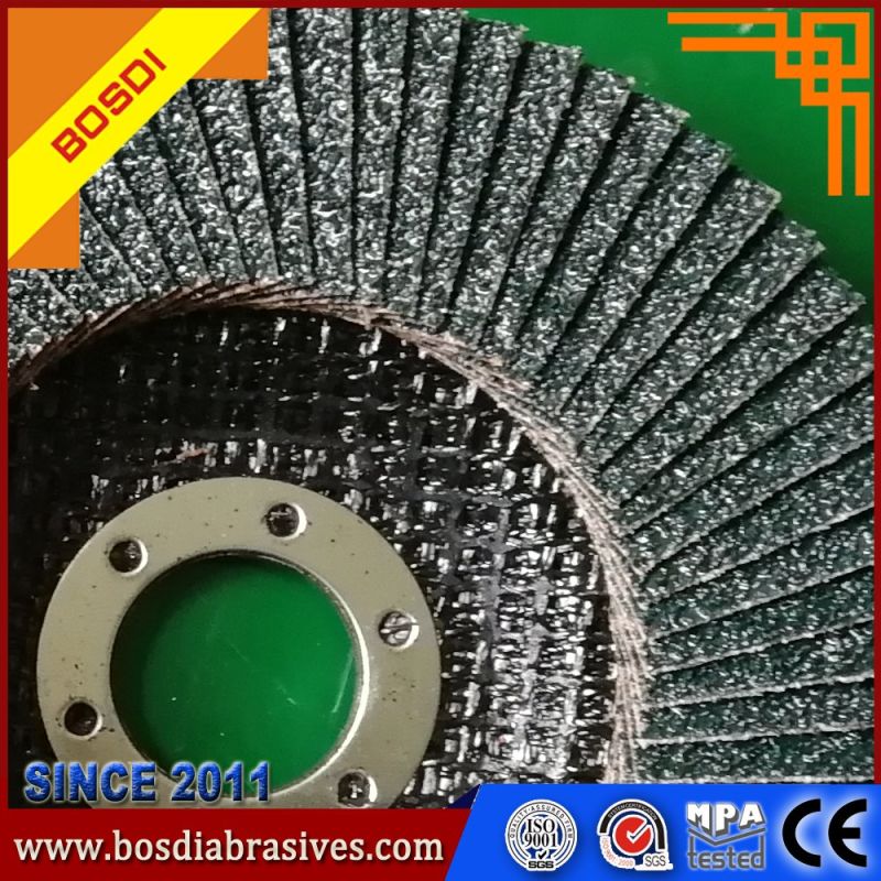 Flexible Flap Disc Angle Grinder Sanding Polishing Disc Wheel with Plastic Base Cup Abrasive Tools Flower-Shaped Flap Disc