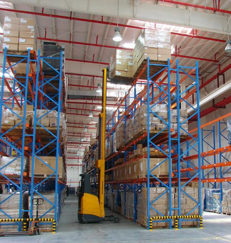 Industrial Heavy Duty Boltless Rivet Angle Teardrop Mezzanine Cantilever Metal Steel Warehouse Pallet Storage Shelf