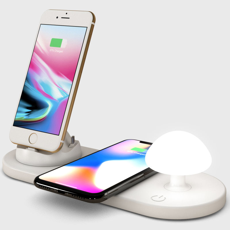 Factory 3 in 1 Night Light Wireless Charging Wireless Charger