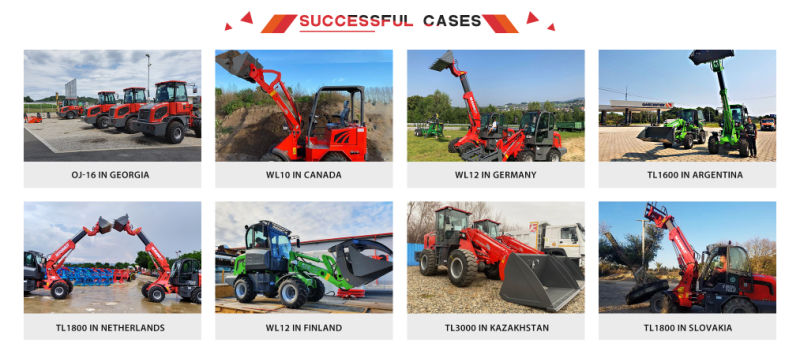 3000kg Machine Telescopic Loader with Yunnei Engine for Ireland