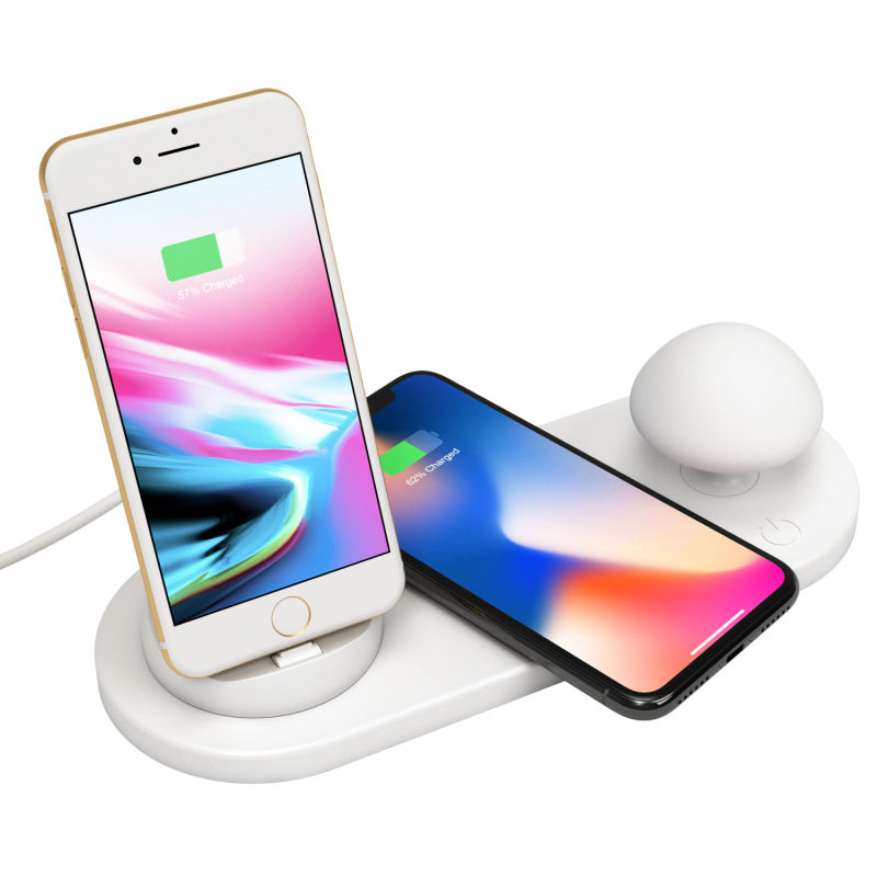 Factory 3 in 1 Night Light Wireless Charging Wireless Charger