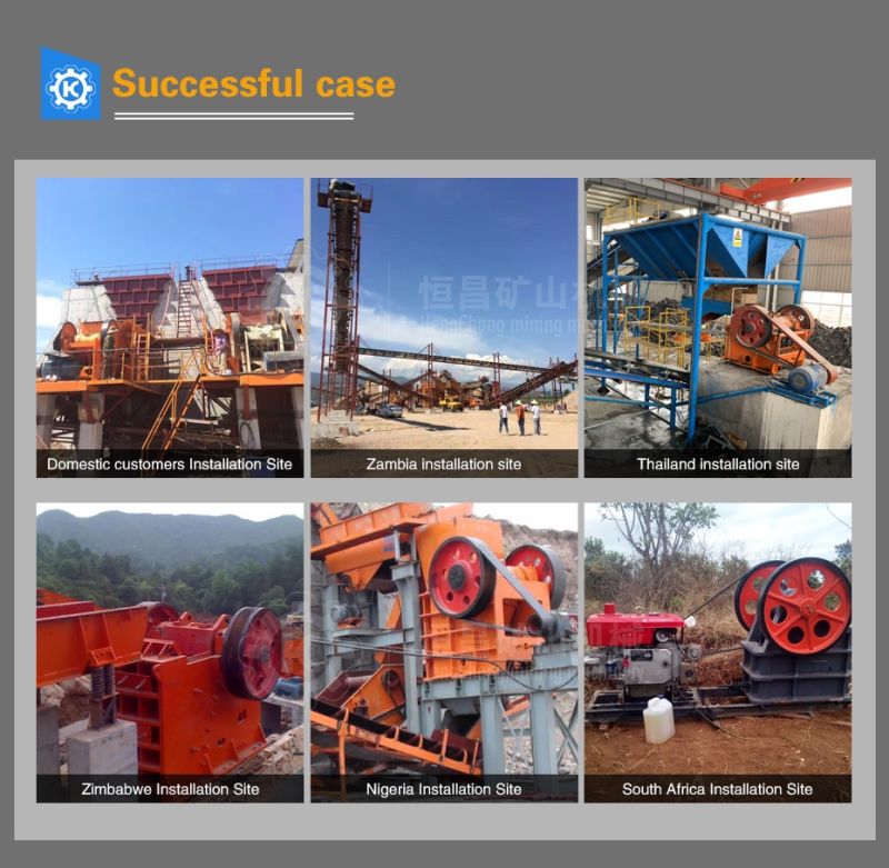 Mini Stone Jaw Crusher Rough Crusher Machine PE400X600mm Jaw Crusher Machine