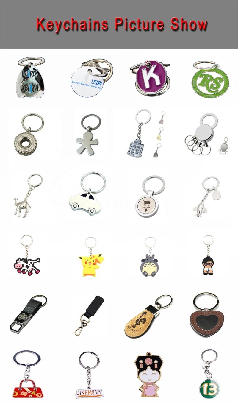 Custom Cute Cartoon Couple Leather Key Chain
