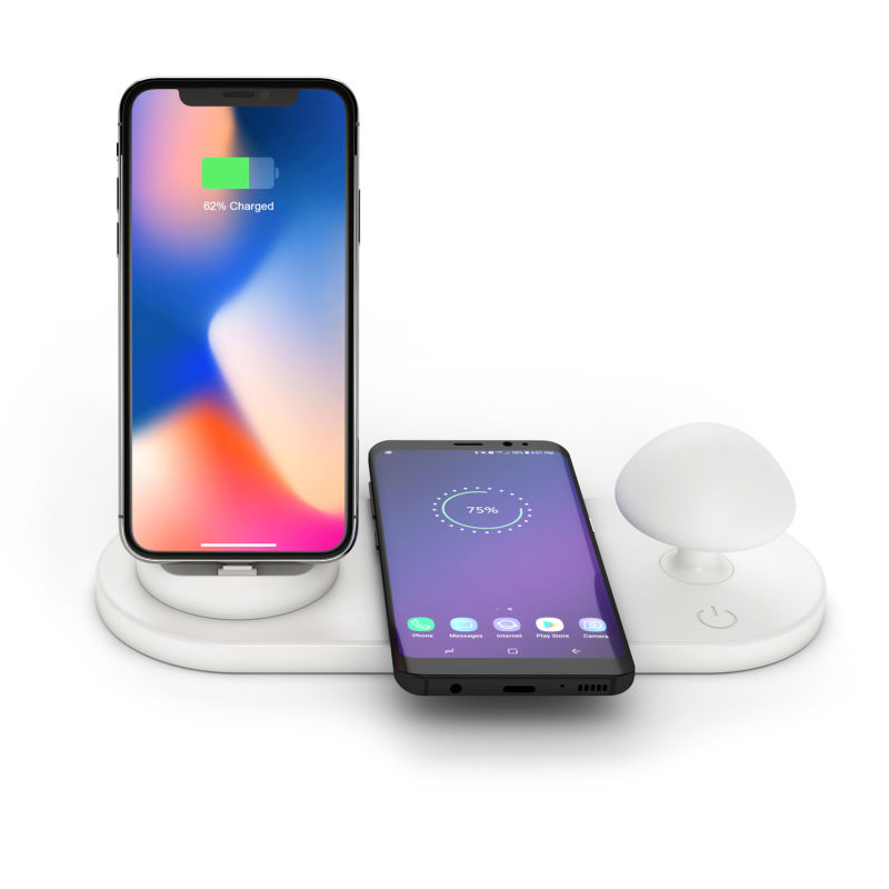 Factory 3 in 1 Night Light Wireless Charging Wireless Charger