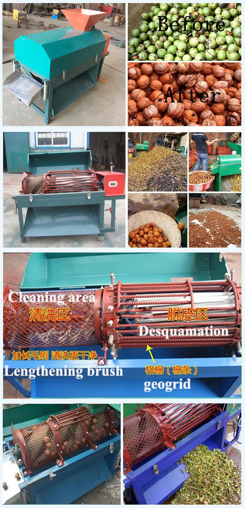 Walnut Shell Crusher Machine/Small Walnut Shell Crusher Machine/Walnut Crusher Machine