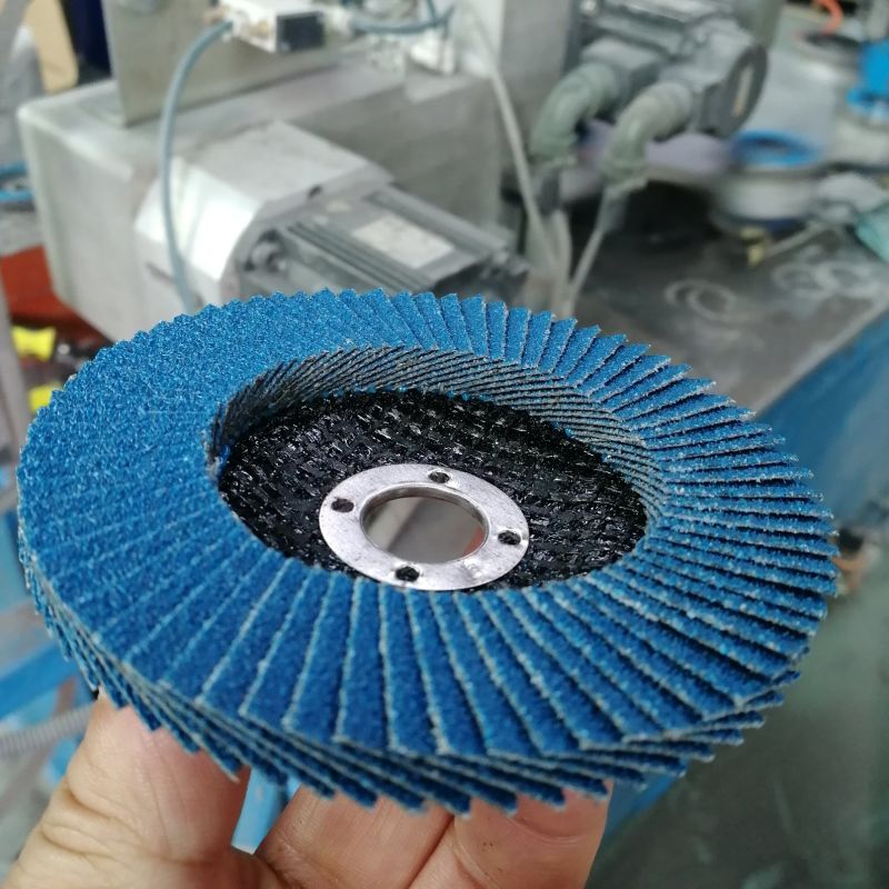 Flexible Flap Disc Angle Grinder Sanding Polishing Disc Wheel with Plastic Base Cup Abrasive Tools Flower-Shaped Flap Disc