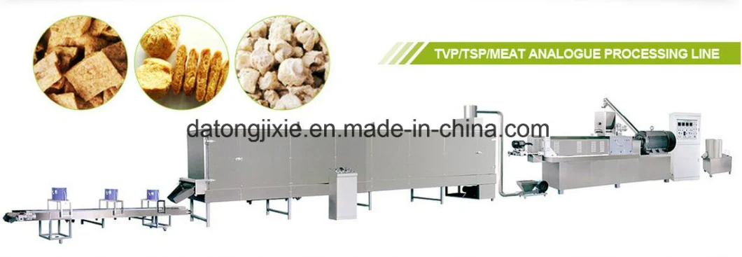 Textured Tissue Soya Chunks Making Machine