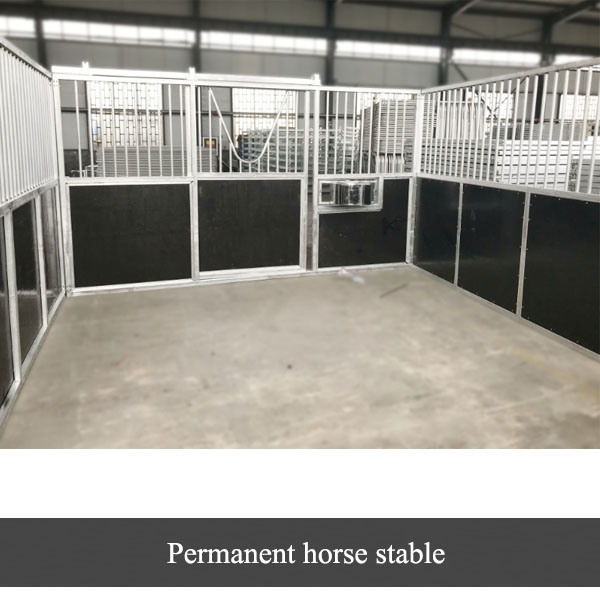 Temporary PVC Panel Horse Stall Used Horse Stable for Sale