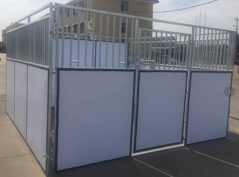 Temporary PVC Panel Horse Stall Used Horse Stable for Sale