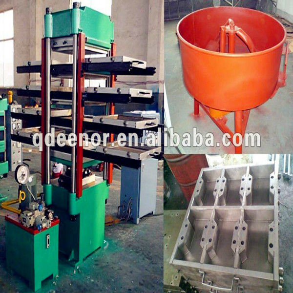 Rubber Tile Making Machine / Rubber Paver Hydraulic Press / Rubber Brick Presses / Rubber Flooring Presses