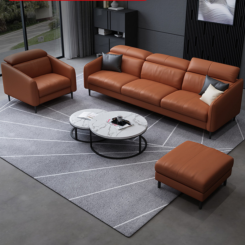 Genuine Leather #Sofa, Contracted Design Sofa, Italian Design #Sofa 0032