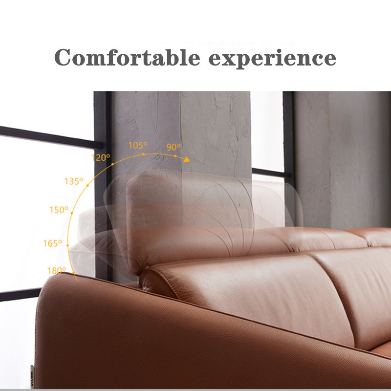 Genuine Leather #Sofa, Contracted Design Sofa, Italian Design #Sofa 0032