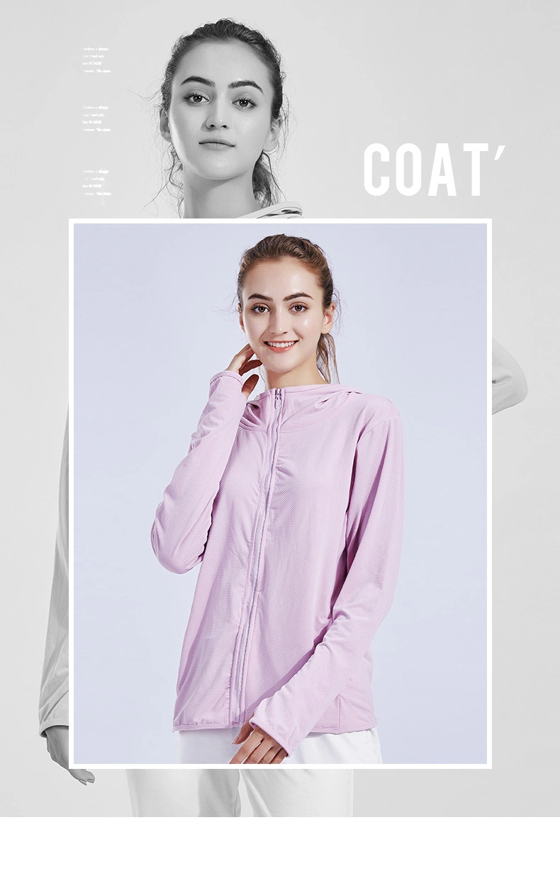 Plain Womens Clothing Fashion Sets Womens Sports Sun Protection Vintage Workout Fitness Clothing