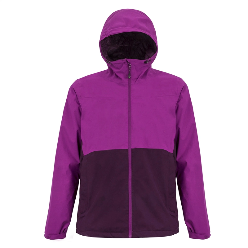 Women's Waterproof Jacket Outdoor Winderbreaker Lightweight Padded Rain Coat