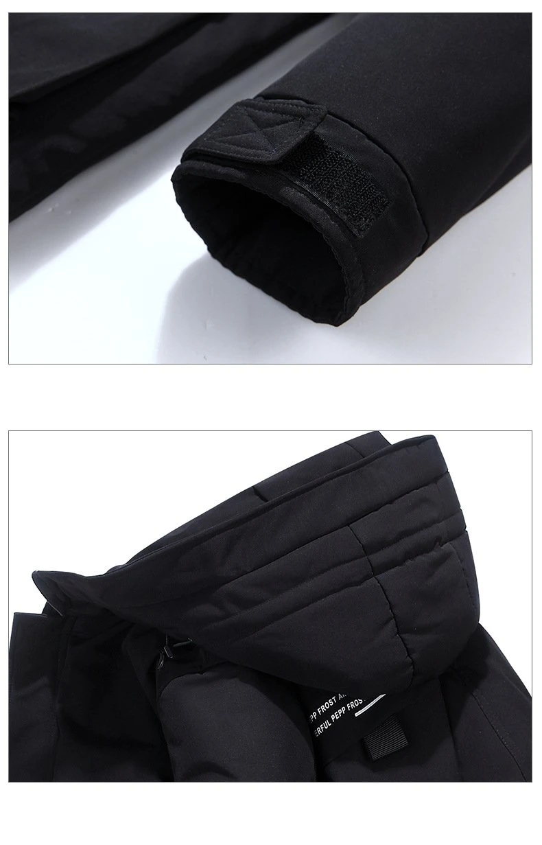 Best Sell Fur Hood Long Down Puffer Mens Duck Down Coat